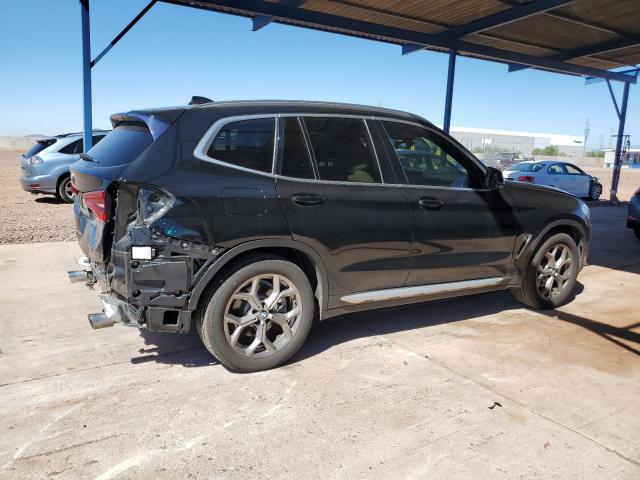 5UXTY3C01L9D53111 - 2020 BMW X3 SDRIVE30I BLACK photo 3