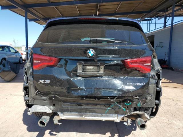 5UXTY3C01L9D53111 - 2020 BMW X3 SDRIVE30I BLACK photo 6