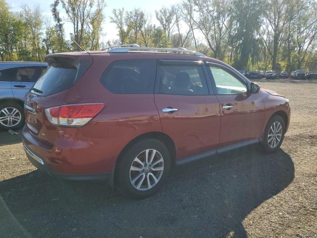 5N1AR2MM1FC660313 - 2015 NISSAN PATHFINDER S RED photo 3