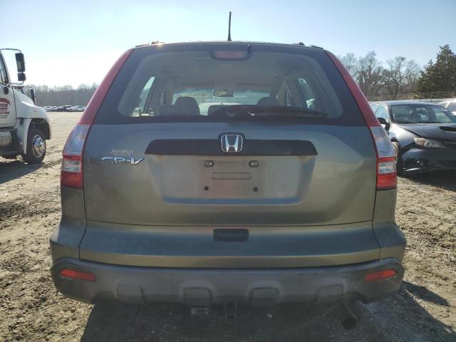 JHLRE38397C026228 - 2007 HONDA CR-V LX GREEN photo 6