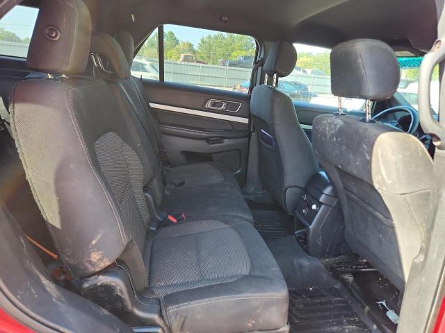1FM5K7D82HGA63060 - 2017 FORD EXPLORER XLT RED photo 11