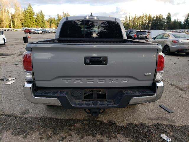 3TMCZ5AN9LM346818 - 2020 TOYOTA TACOMA DOUBLE CAB GRAY photo 6