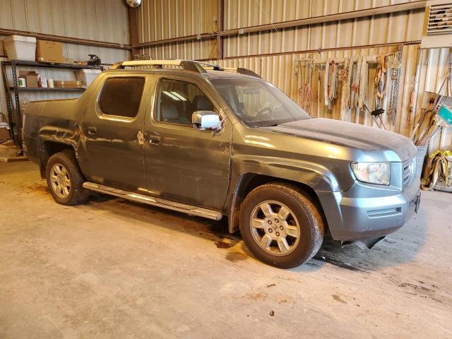 2HJYK16507H534736 - 2007 HONDA RIDGELINE RTL BLUE photo 4