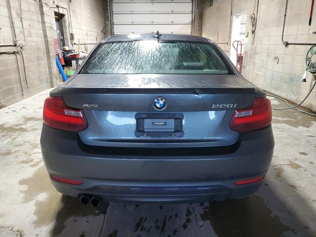 WBA1F7C57FVX95561 - 2015 BMW 228 XI CHARCOAL photo 6