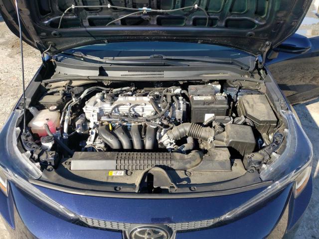 5YFEPRAE8LP084501 - 2020 TOYOTA COROLLA LE BLUE photo 11