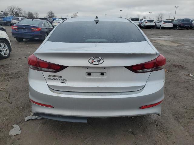 5NPD74LF3HH175278 - 2017 HYUNDAI ELANTRA SE SILVER photo 6