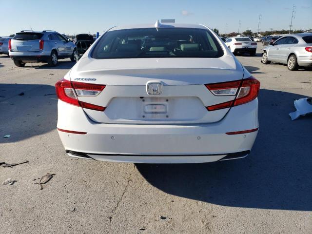 1HGCV1F59NA054620 - 2022 HONDA ACCORD EXL WHITE photo 6