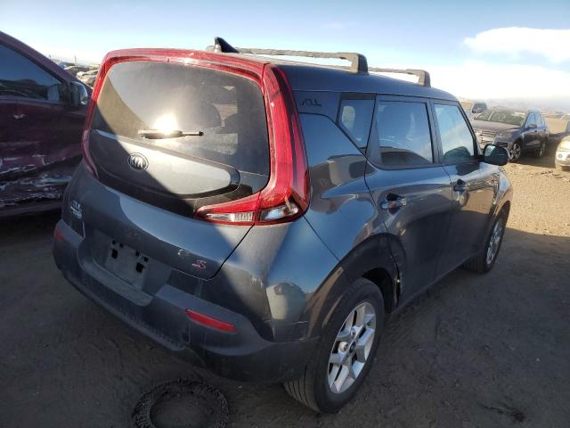 KNDJ23AU5L7718026 - 2020 KIA SOUL LX GRAY photo 3