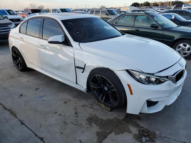 WBS3C9C54FP806190 - 2015 BMW M3 WHITE photo 4