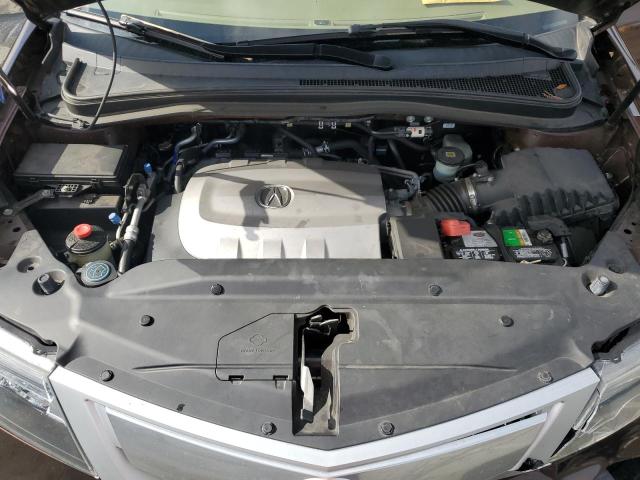 2HNYD2H60AH533372 - 2010 ACURA MDX TECHNOLOGY Braun Foto 12