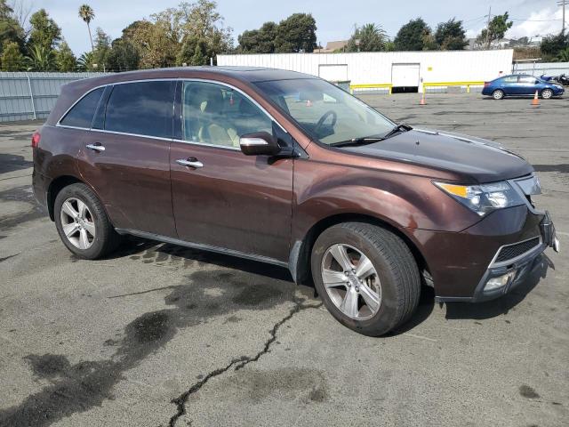 2HNYD2H60AH533372 - 2010 ACURA MDX TECHNOLOGY Braun Foto 4