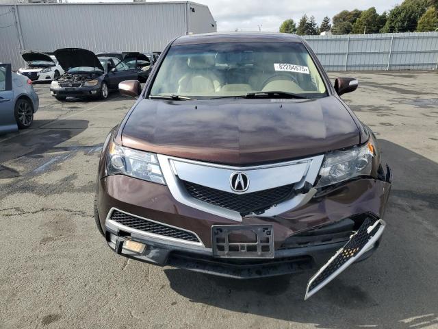 2HNYD2H60AH533372 - 2010 ACURA MDX TECHNOLOGY Braun Foto 5