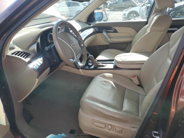 2HNYD2H60AH533372 - 2010 ACURA MDX TECHNOLOGY Braun Foto 7