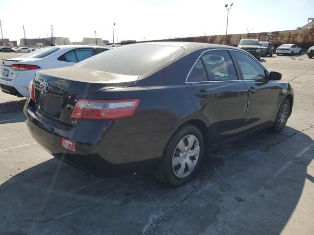 4T1BE46K47U513860 - 2007 TOYOTA CAMRY CE BLACK photo 3