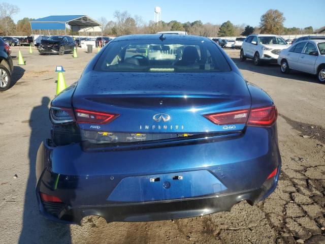 JN1EV7EL3KM291434 - 2019 INFINITI Q60 PURE BLUE photo 6