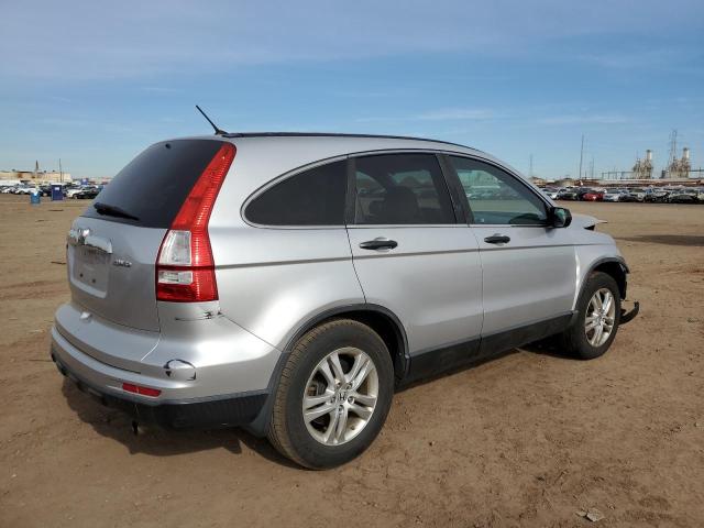 5J6RE4H51AL053848 - 2010 HONDA CR-V EX SILVER photo 3