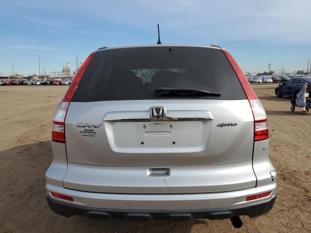 5J6RE4H51AL053848 - 2010 HONDA CR-V EX SILVER photo 6