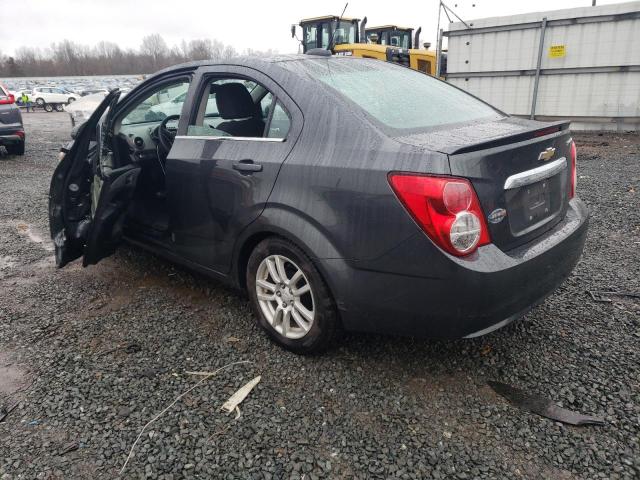 1G1JC5SH9G4181185 - 2016 CHEVROLET SONIC LT GRAY photo 2