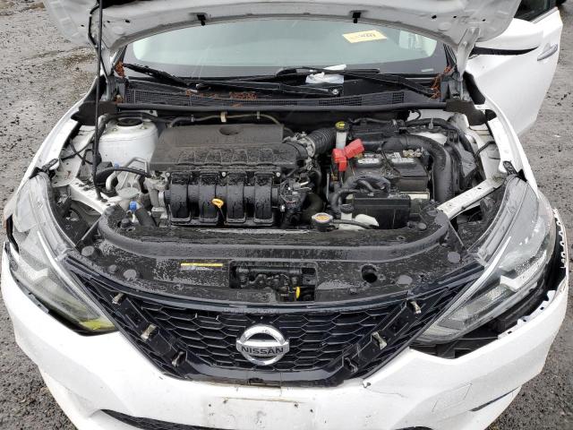 3N1AB7AP9JY307096 - 2018 NISSAN SENTRA S WHITE photo 11