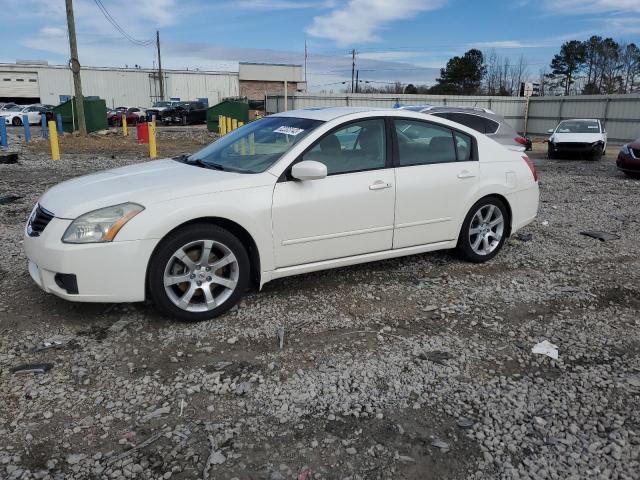 1N4BA41E38C816272 - 2008 NISSAN MAXIMA SE WHITE photo 1