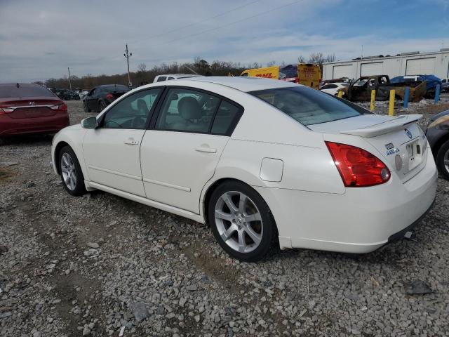 1N4BA41E38C816272 - 2008 NISSAN MAXIMA SE WHITE photo 2