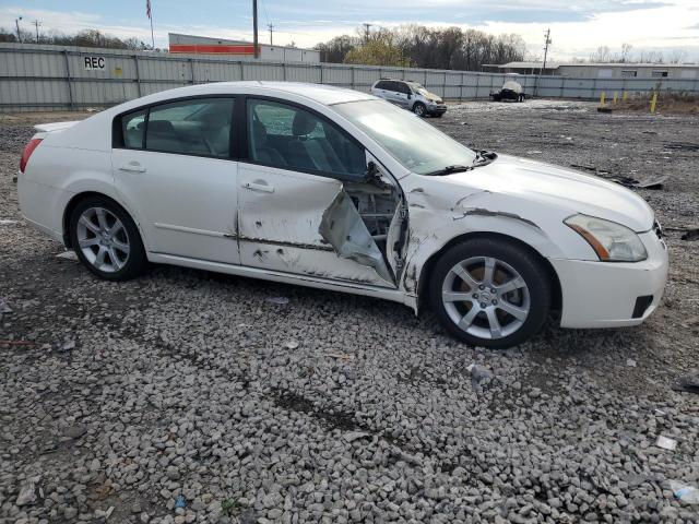 1N4BA41E38C816272 - 2008 NISSAN MAXIMA SE WHITE photo 4