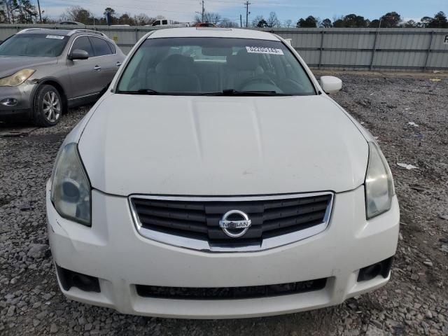 1N4BA41E38C816272 - 2008 NISSAN MAXIMA SE WHITE photo 5