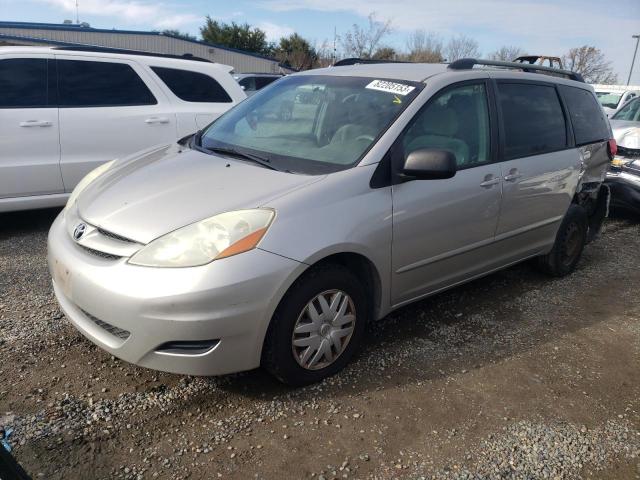 5TDZA23C26S515951 - 2006 TOYOTA SIENNA CE SILVER photo 1