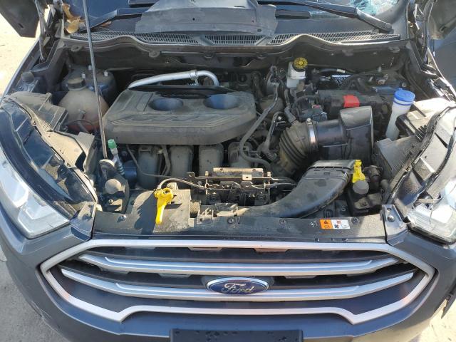 MAJ6P1UL3JC163750 - 2018 FORD ECOSPORT SE GRAY photo 11