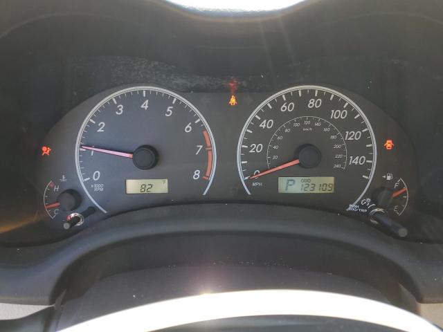 5YFBU4EE7DP186589 - 2013 TOYOTA COROLLA BASE Серебристый фото 9