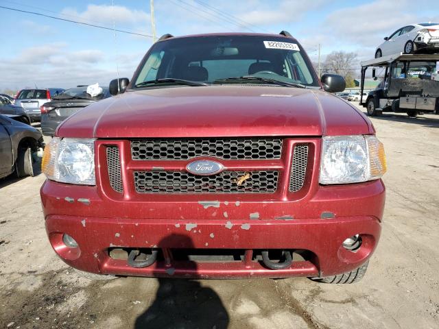 1FMZU77K04UB52155 - 2004 FORD EXPLORER S MAROON photo 5