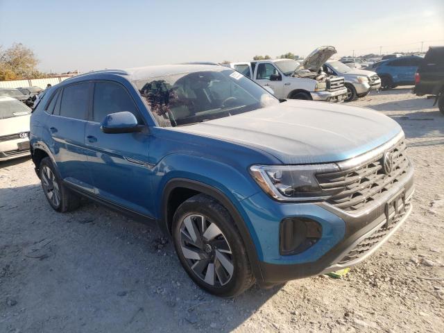 1V2JE2CA8RC248237 - 2024 VOLKSWAGEN ATLAS CROS SE Bleu photo 4