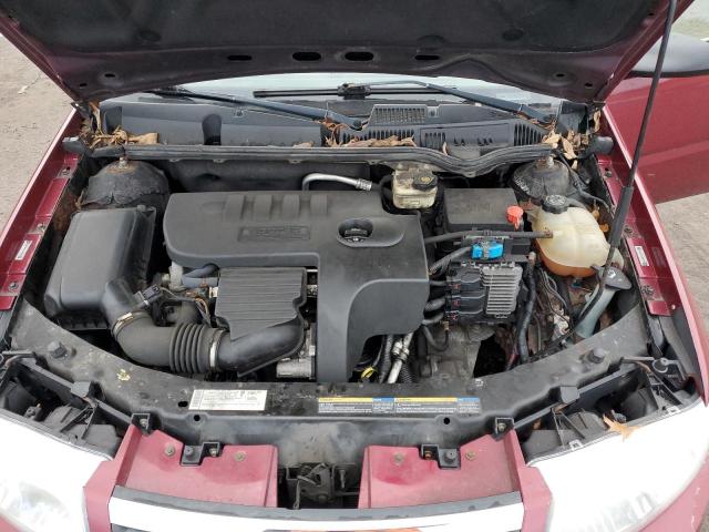 1G8AJ55F27Z119258 - 2007 SATURN ION LEVEL 2 RED photo 11