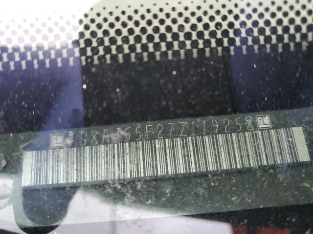 1G8AJ55F27Z119258 - 2007 SATURN ION LEVEL 2 RED photo 12