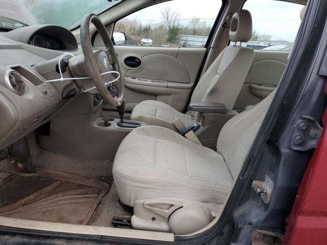 1G8AJ55F27Z119258 - 2007 SATURN ION LEVEL 2 RED photo 7