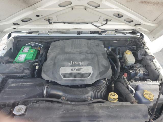 1C4AJWAG8EL156812 - 2014 JEEP WRANGLER SPORT 白色 照片 11