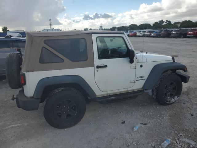 1C4AJWAG8EL156812 - 2014 JEEP WRANGLER SPORT 白色 照片 3