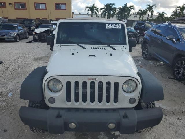 1C4AJWAG8EL156812 - 2014 JEEP WRANGLER SPORT 白色 照片 5