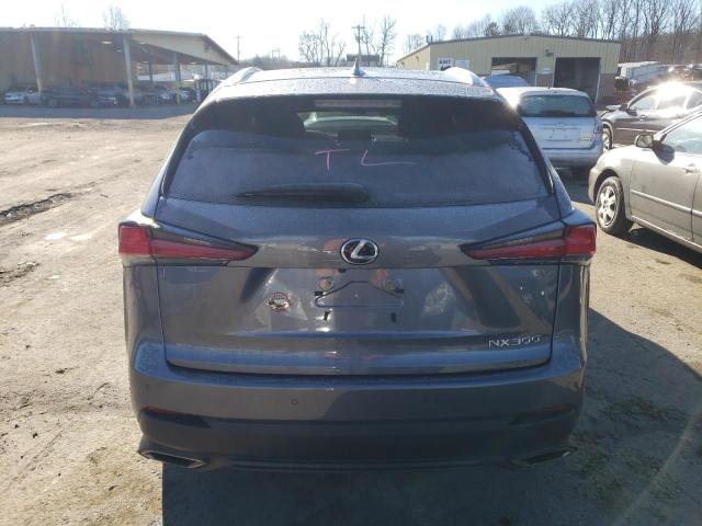 JTJBARBZ8K2205821 - 2019 LEXUS NX 300 BASE Մոխրագույն լուսանկար 6
