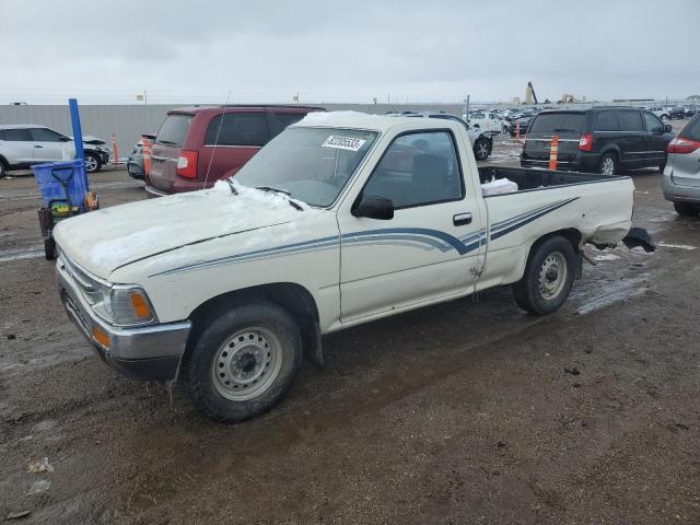 JT4RN81P5K0002106 - 1989 TOYOTA PICKUP 1/2 TON SHORT WHEELBASE DLX WHITE photo 1