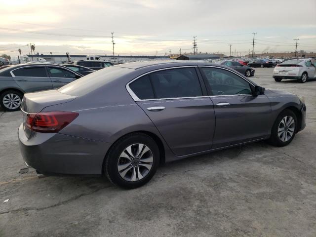 1HGCR2F36EA097269 - 2014 HONDA ACCORD LX GRAY photo 3