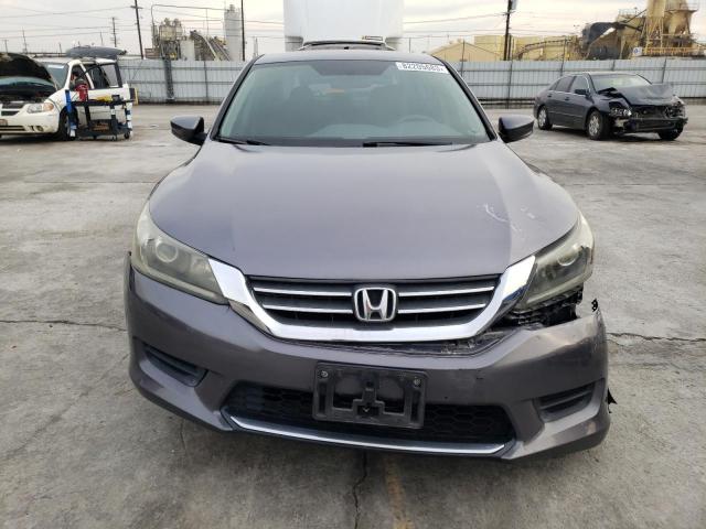 1HGCR2F36EA097269 - 2014 HONDA ACCORD LX GRAY photo 5