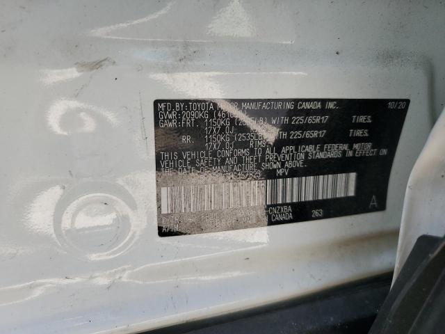 2T3F1RFV2MC157823 - 2021 TOYOTA RAV4 LE 白色 照片 13