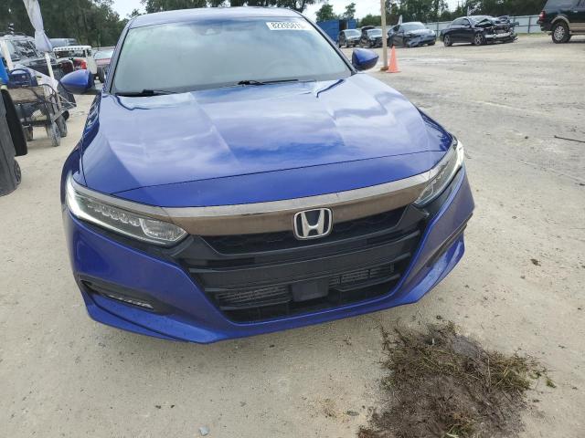 1HGCV1F34JA187018 - 2018 HONDA ACCORD SPORT BLUE photo 5