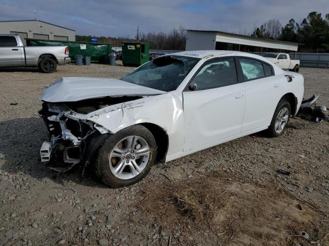 2C3CDXBG2NH152471 - 2022 DODGE CHARGER SXT WHITE photo 1