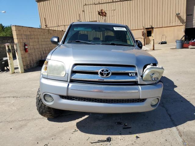 5TBDT441X6S509255 - 2006 TOYOTA TUNDRA DOUBLE CAB SR5 SILVER photo 5