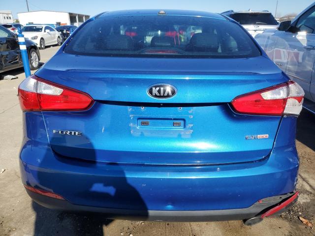 KNAFZ4A83F5345267 - 2015 KIA FORTE EX BLUE photo 6