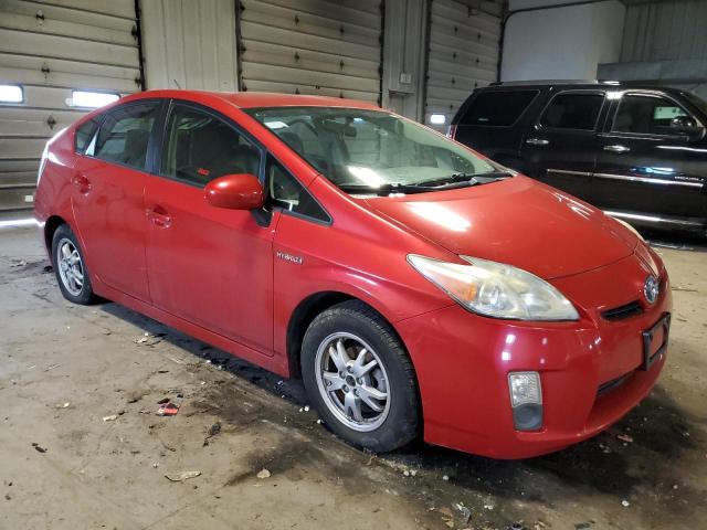 JTDKN3DU1B5302119 - 2011 TOYOTA PRIUS RED photo 4