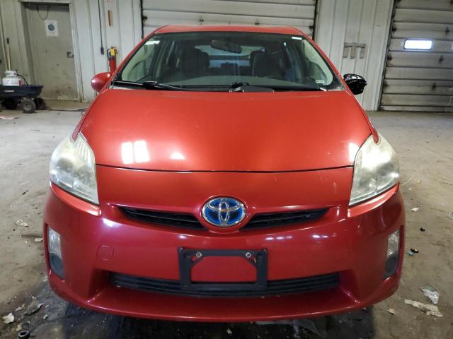 JTDKN3DU1B5302119 - 2011 TOYOTA PRIUS RED photo 5