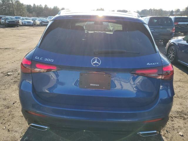 W1NKM4HB1PU014009 - 2023 MERCEDES-BENZ GLC 300 4MATIC BLUE photo 6